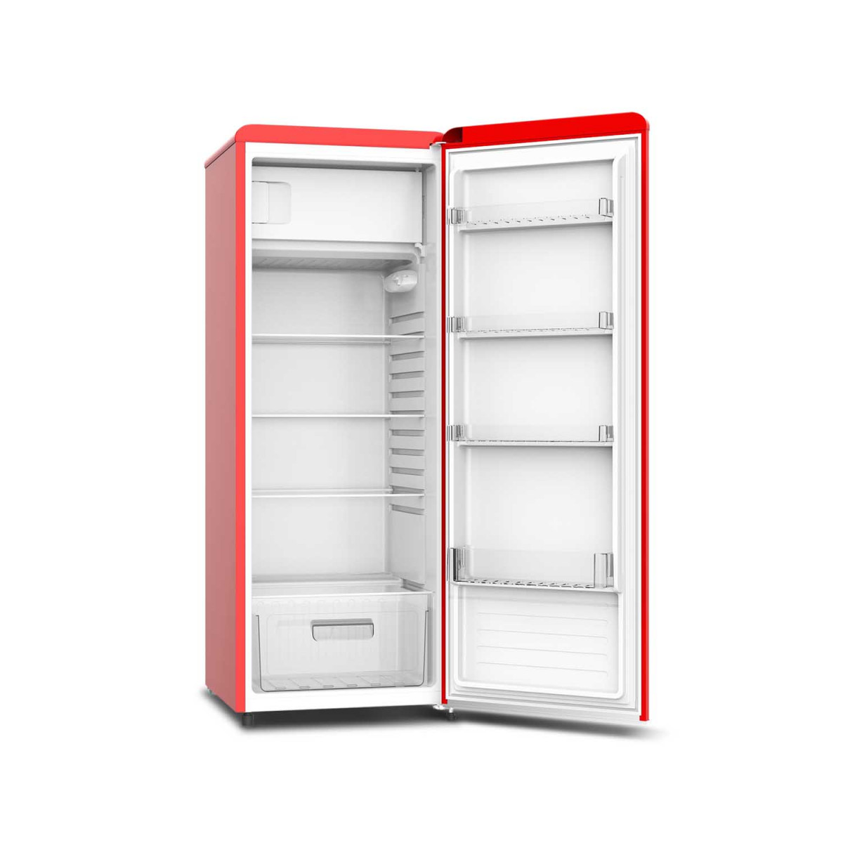 Réfrigérateur vintage 1 porte 229L rouge - Radiola - RARM200RL - Goodbuy