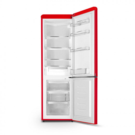 Réfrigérateur combiné vintage 249 L rouge - RARC250RV