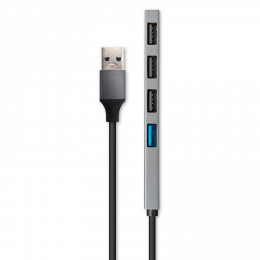 HUB X3 USB-A 2.0 X1 USB-A 3.0